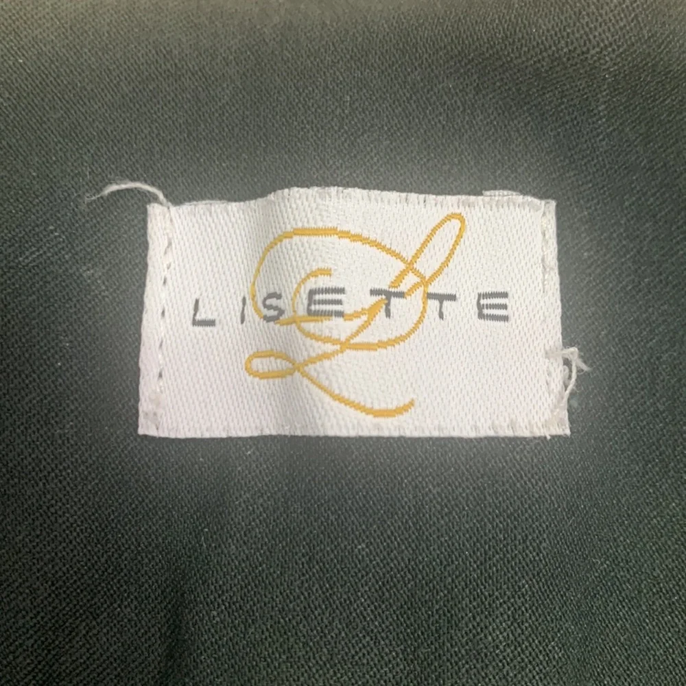 Lisette L Slim Ankle 805 Stretch Pull On Green Work Pant  Size 8